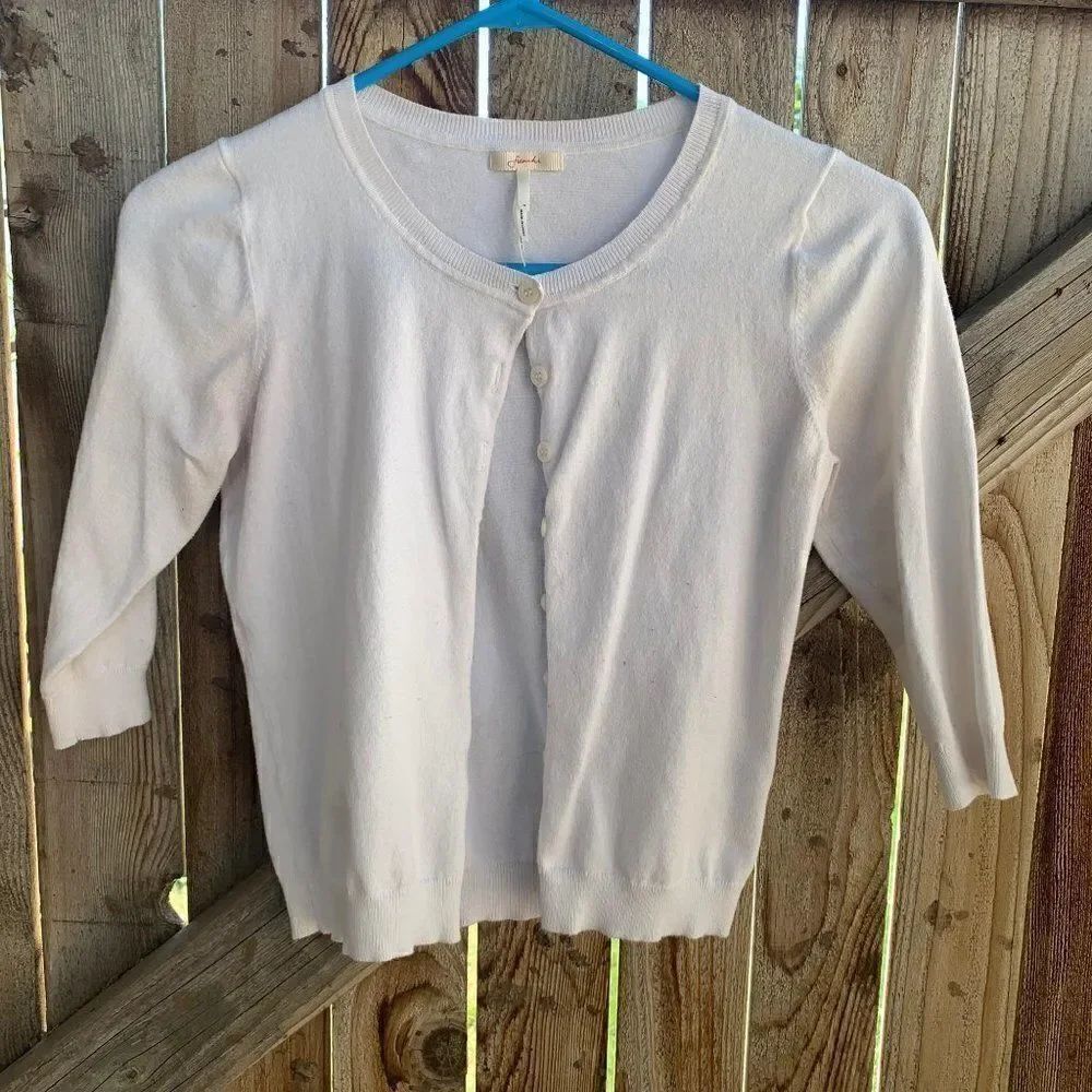 Frenchi cardigan button up long sleeve size jr s